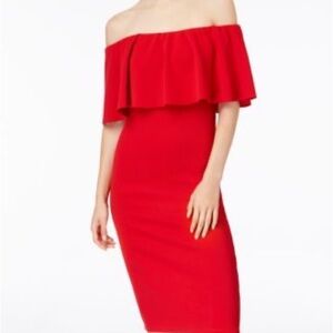 Macy’s Almost famous red dress